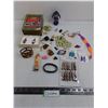 Image 1 : Assorted Costume Jewelry, Pins, Magnets, Magnetic Bracelet
