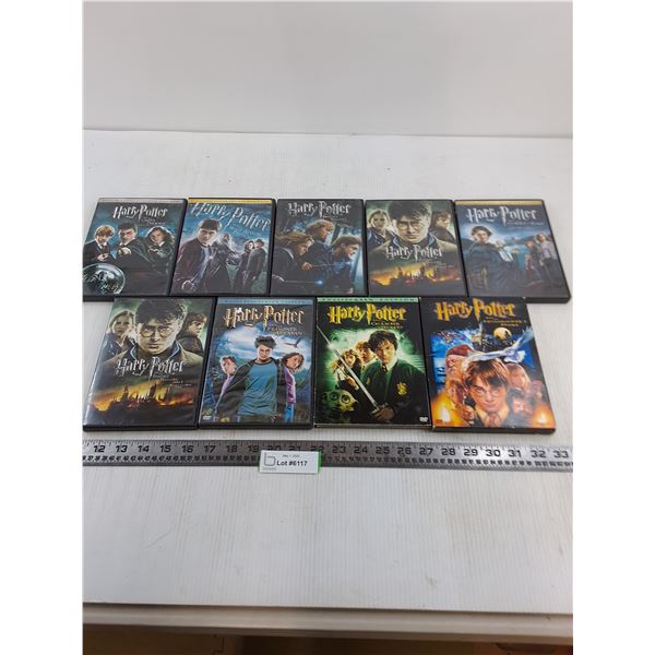 (9) Harry Potter DVD Movies
