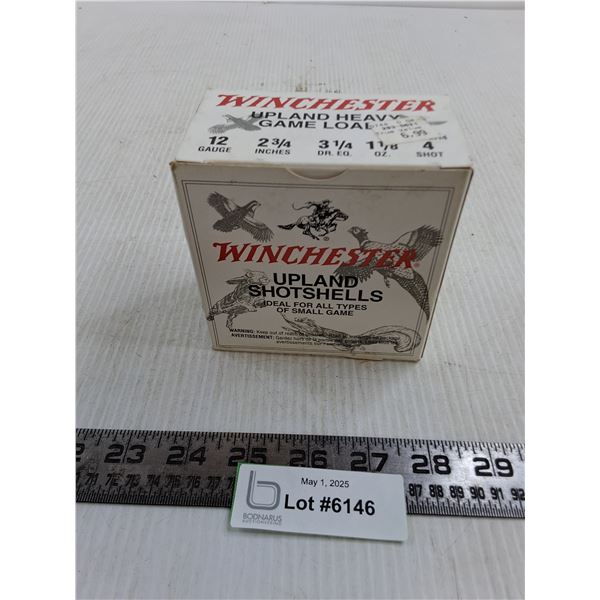 *^ Box of 25 Winchester 12-Gauge Unspent Cartridge Shells - PAL Required - Cannot Ship