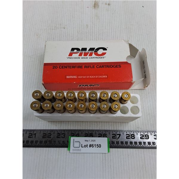 *^ Box of 16 PMC Centerfire Unspent Cartridge Shells & 1 Spent - 7mm Mag -PAL Required - Cannot Ship