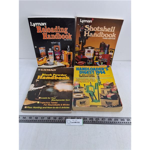 (4) Vintage Ammunition Info Books