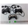 Image 1 : (3) Game Controllers- Sony Playstation, Intec- As Is