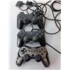 Image 2 : (3) Game Controllers- Sony Playstation, Intec- As Is