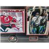 Image 2 : Framed Brodeur/Luongo Team Canada Goalies Autographed Photos & Puck, Cannot Ship