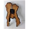 Image 2 : Wood Wall Clock 16.5" Tall x 10" Wide