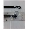 Image 2 : (2) Adjustable Curtain Rods