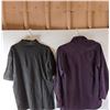 Image 2 : (2) Men's Shirts,Kirkland Size Medium and Large dress Shirt