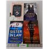 Image 1 : (4) Novels-The Sugar Thief,Scorned Prince,The Sister In Law and Blood Red Road