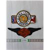Image 1 : (2) Patches-Harley Davidson and Alaska/Canada Highway