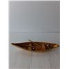 Image 3 : Wooden Canoe -12" long