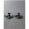Image 3 : (2) Pewter Candle Holders