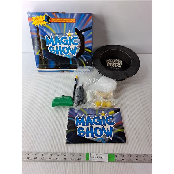 Henry Gordon's Magic Show Kit- As Is
