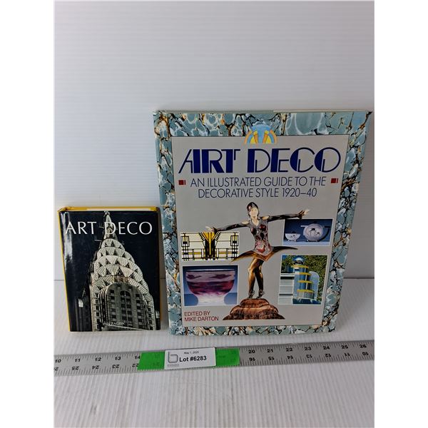 (2) Art Deco Books