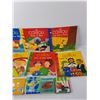 Image 4 : (14) Kids Books- Cailou, Other, (2) Seat Covers, Koss Alarm Clock/Cd Player-Powers On