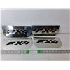 Image 1 : (4) FX4 Mudflap Logos