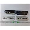 Image 1 : (4) Raptor Mudflap Logos
