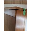 Image 3 : Wooden Jewelry Cabinet 15.5" x 8" x 37" - Needs Some Repair - As is