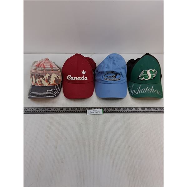 (4) Baseball Caps