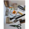 Image 3 : Tin Shears, Dry Wall Tools, Measuring Tape, Chalk Lines, Metal Detector and Misc