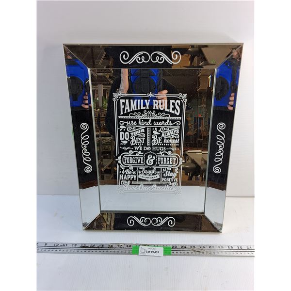 Decorative Wall Mirror 20" x 16"