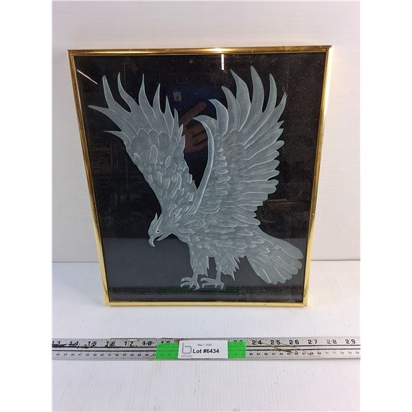 Framed Velvet Wall Art 14 x 12"