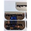 Image 2 : (5) Raptor Mud Flap Panels 10 x 4 1/2"