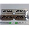 Image 1 : FX4 Mud Flap Panels 10 x 4 1/2"