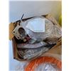 Image 2 : Assorted Lot - Milk Crate, Oxygen Supply Tube and Misc - Cannot Ship