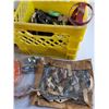 Image 4 : Assorted Lot - Milk Crate, Oxygen Supply Tube and Misc - Cannot Ship