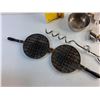 Image 5 : Dual Cup Valve Grind Tool, Metal Bowl, Vintage Skates and Cast Iron Waffle Pan