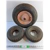 Image 1 : (3) Pneumatic Wheels and Tires
