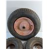 Image 2 : (3) Pneumatic Wheels and Tires