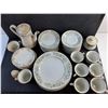 Image 5 : Ceramic Plates, Coasters, Coffee Pot, Sugar Dish, Tea Cups and Spice Shaker