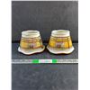 Image 1 : (2) Paris Bistro Ceramic Candle Shade