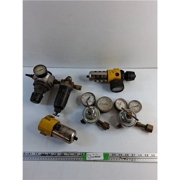 Air Filters and Air Pressure Gauges