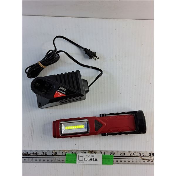 Skil Charger and Trouble Light - Tested