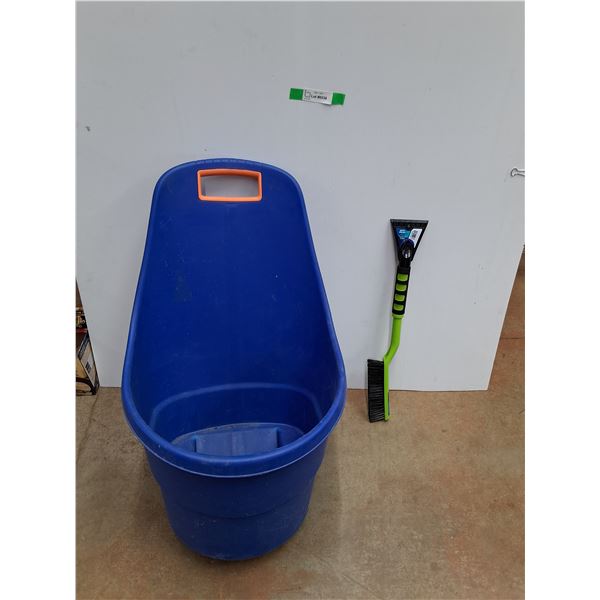 *Garden Cart and Snow Brush - Cannot Ship