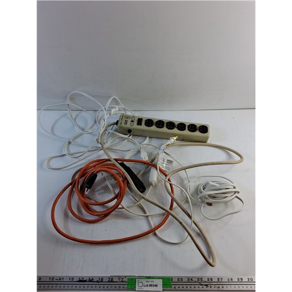 Power Bar and Cord Extensions - As Is