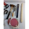 Image 4 : Shims, Hammer, Wooden Handle, Drywall Tools, Magnets, Crowbar and Misc