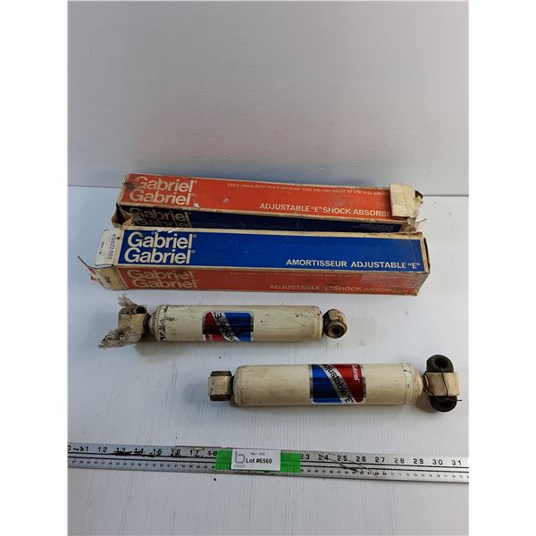 (2) Gabriel Adjustable E Shock Absorbers