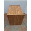 Image 3 : *Wood Nightstand with Drawers 22" Tall x 24" x18", Cannot Ship