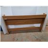 Image 2 : *Wood Headboard 65.5" Long x 8" Deep x 37" Tall, Cannot Ship