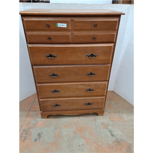 *Dresser with (5) Drawers 46" Tall x 32.5" Wide x 15.6" Deep, Cannot Ship