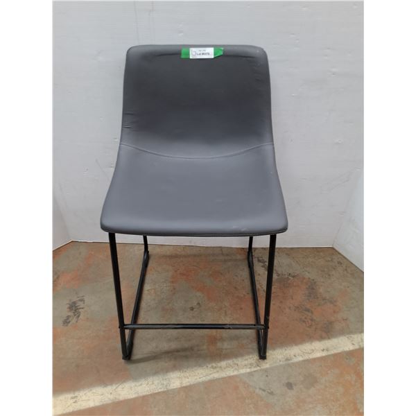 *Faux Leather Bar Stool- 35" Tall x 18" Wide, Cannot Ship