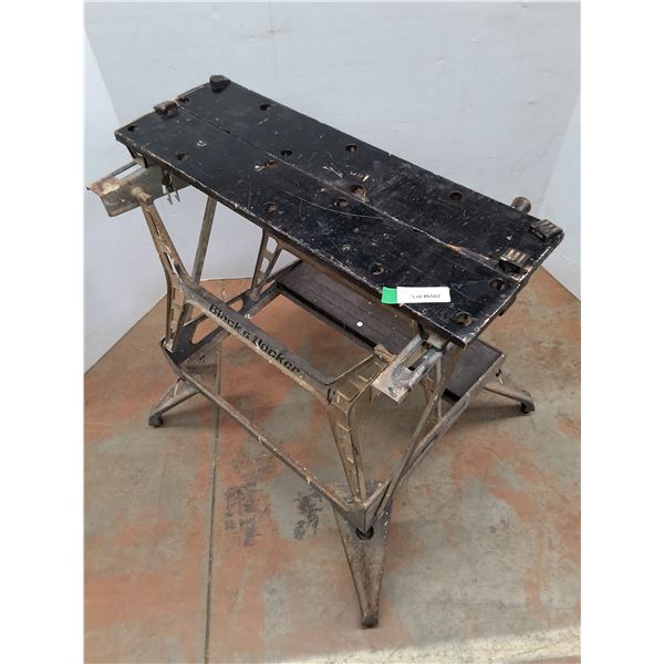 *Black & Decker Folding Workhorse 33" Tall x 29" Long x 27" Wide, Cannot Ship