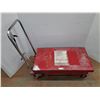 Image 1 : *Dayton Hydraulic Elevating Cart 36" Long x 20" Wide & Up to 51.5" Tall, Canot Ship