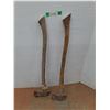 Image 1 : **(2) Axes Up to 37" Long,Cannot Ship