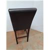Image 3 : *Faux Leather Bar Chair 45" Tall, Cannot Ship