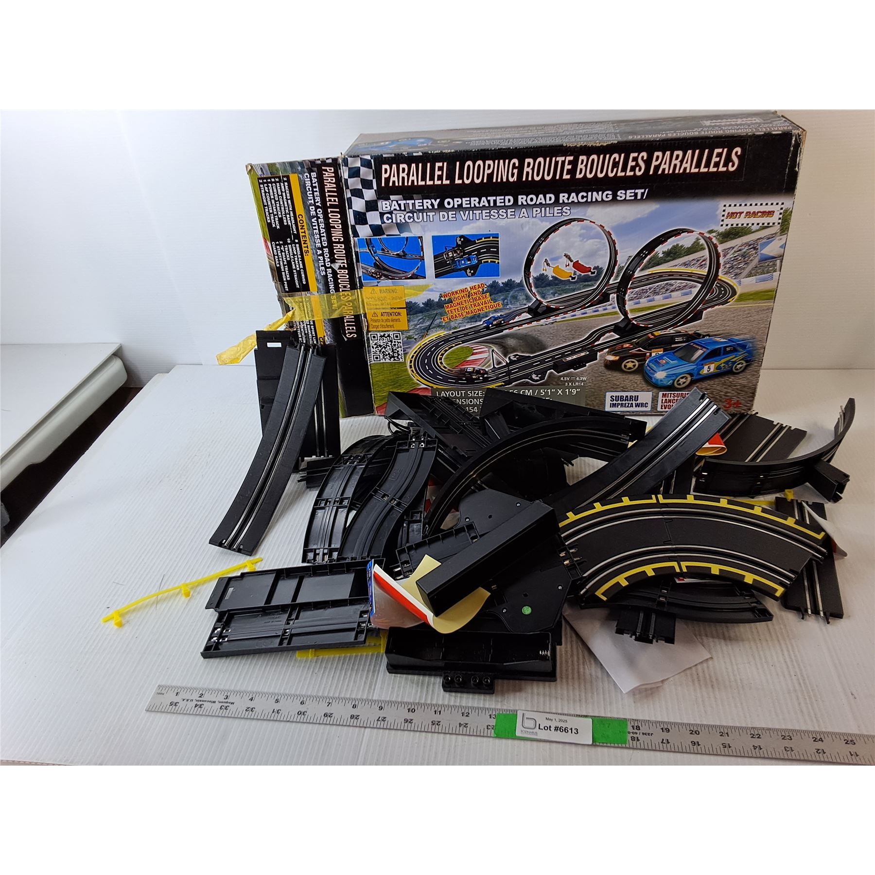 Parallel Looping Route Race Track, Untested - Bodnarus Auctioneering