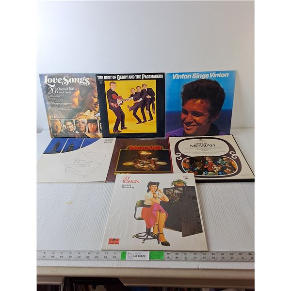 (7) Records- Lily Tomlin, Joe Jackson, Handel:Messiah, Misc.